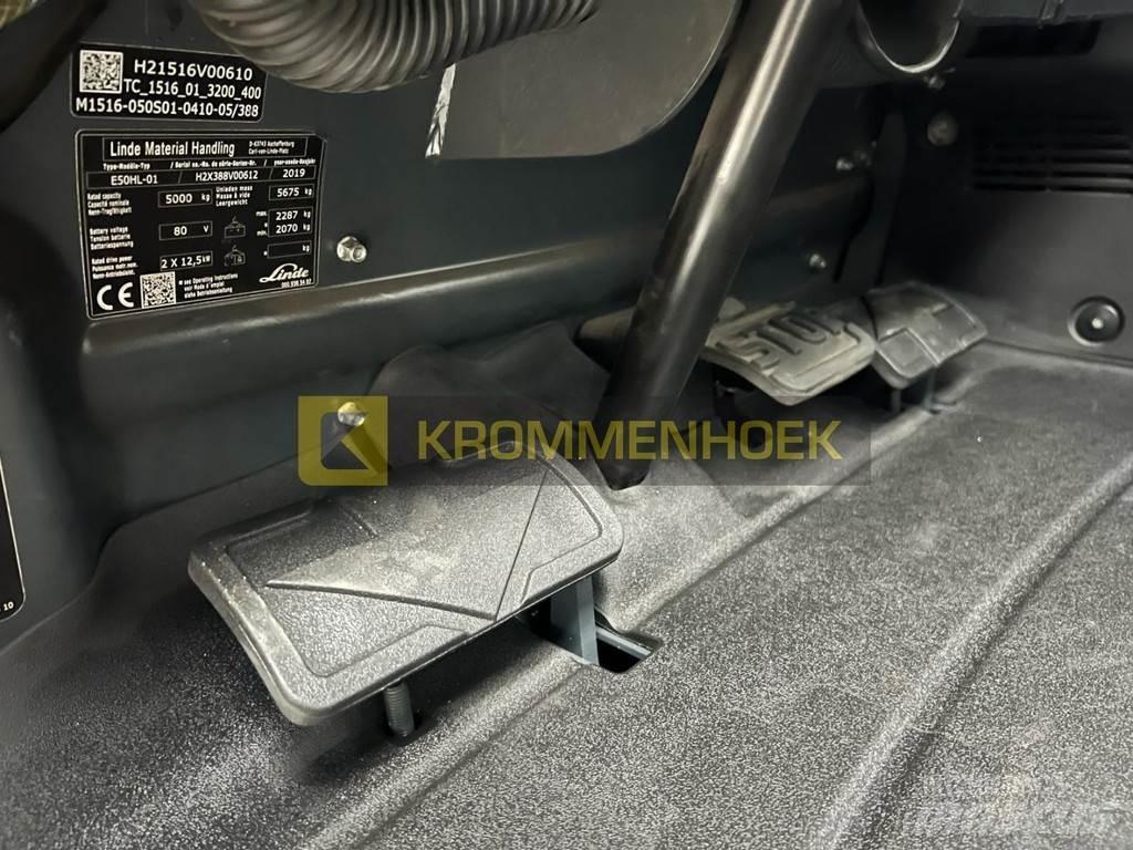 Linde E 50 HL Електрически вилични кари-повдигачи
