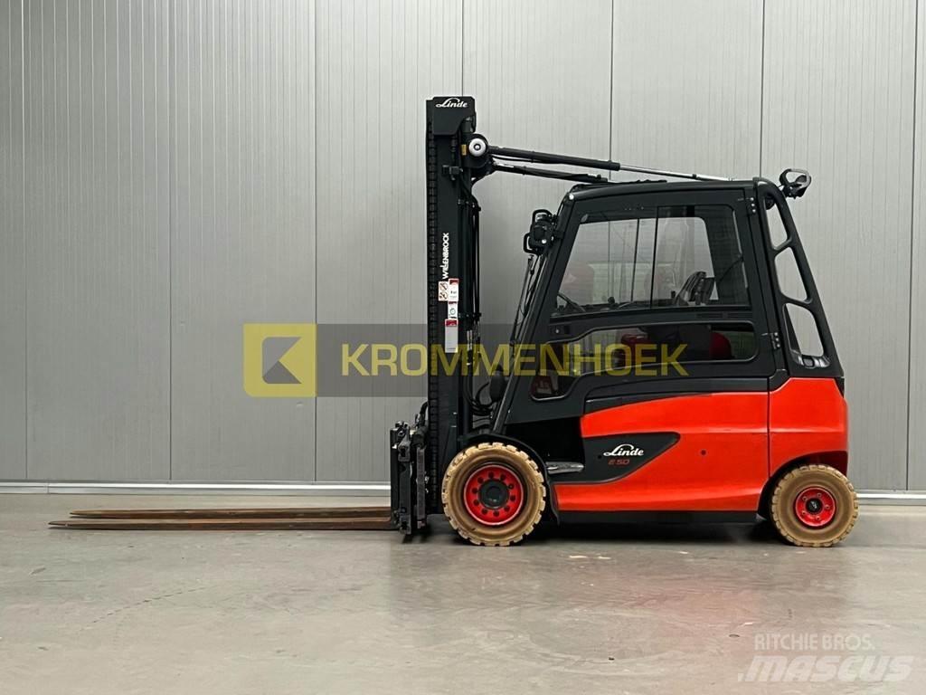 Linde E 50 HL Електрически вилични кари-повдигачи