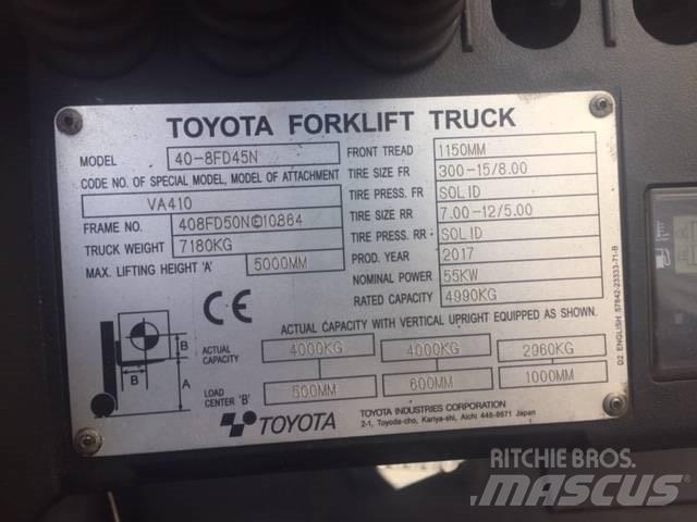 Toyota 40-8FD45N Дизелови камиони