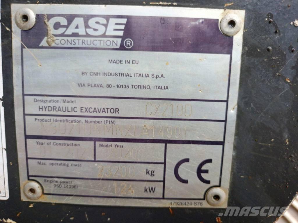 CASE CX 210 D Верижен екскаватор