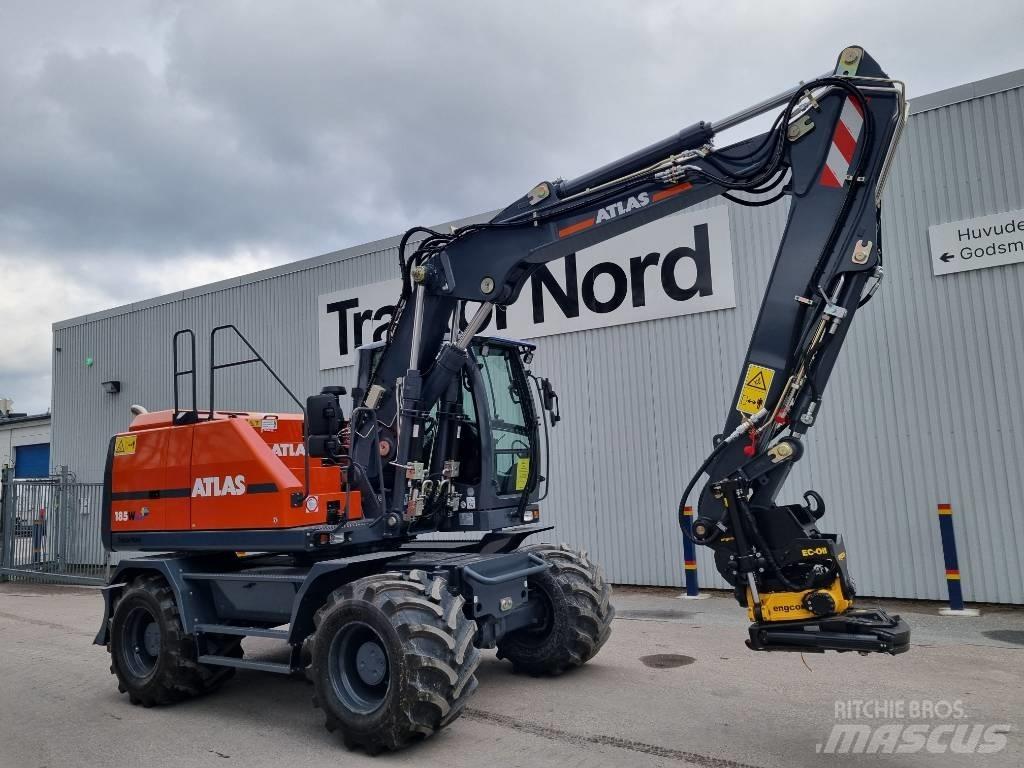 Atlas 185W blue Колесни екскаватори