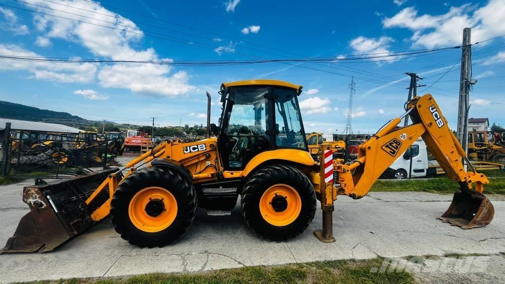 JCB 4 CX Товарач със заден ексватор