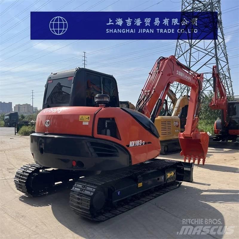 Kubota KX 183 Средни екскаватори 7т - 12т