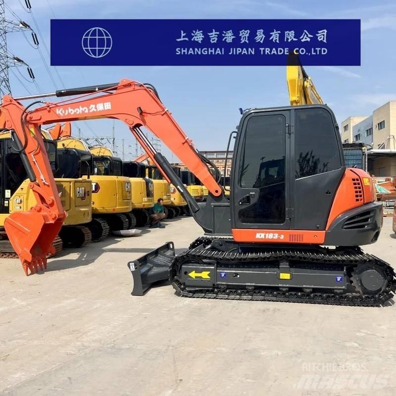 Kubota KX 183 Средни екскаватори 7т - 12т