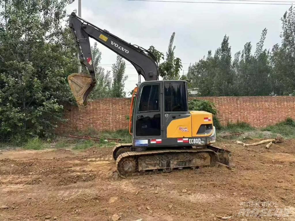 Volvo ec80d Верижен екскаватор