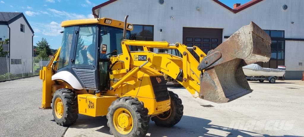 JCB 2cx Товарач със заден ексватор