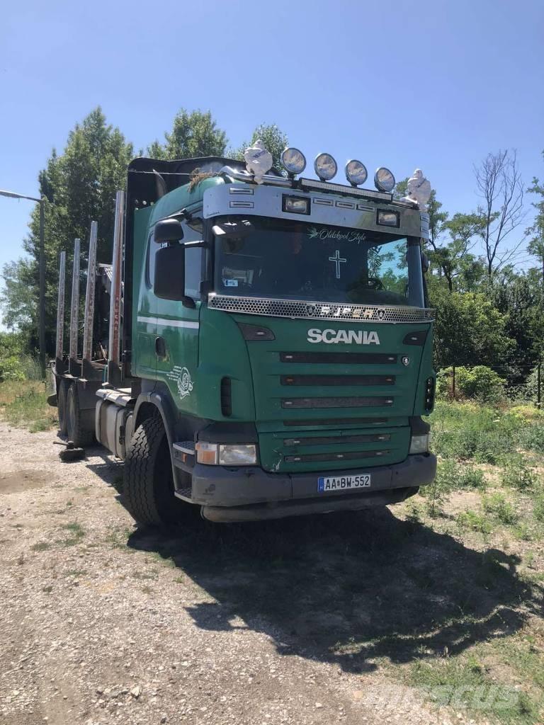 Scania R 480 За превоз на дървени трупи