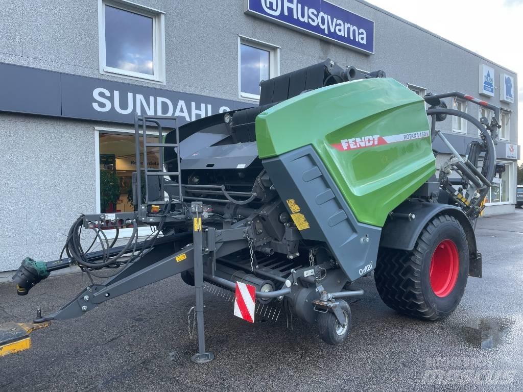 Fendt Rotana 160 V Сламопреси за кръгли бали
