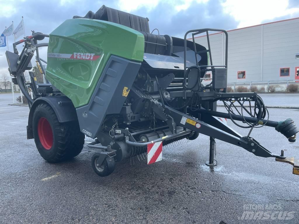 Fendt Rotana 160 V Сламопреси за кръгли бали
