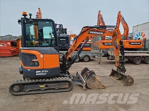 Doosan DX 27 Z - 7 Мини екскаватори < 7 т