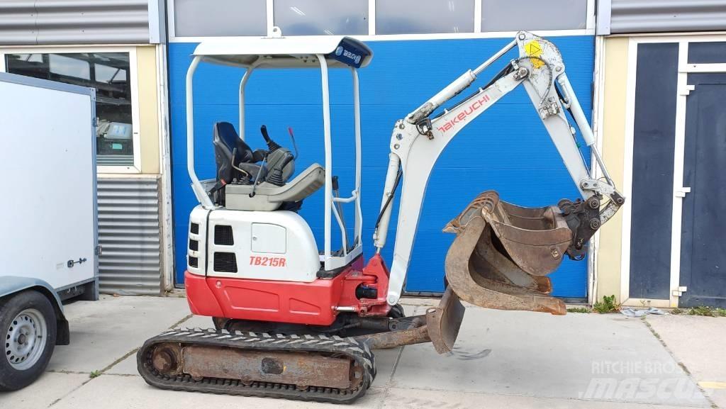 Takeuchi TB 215 R Мини екскаватори < 7 т