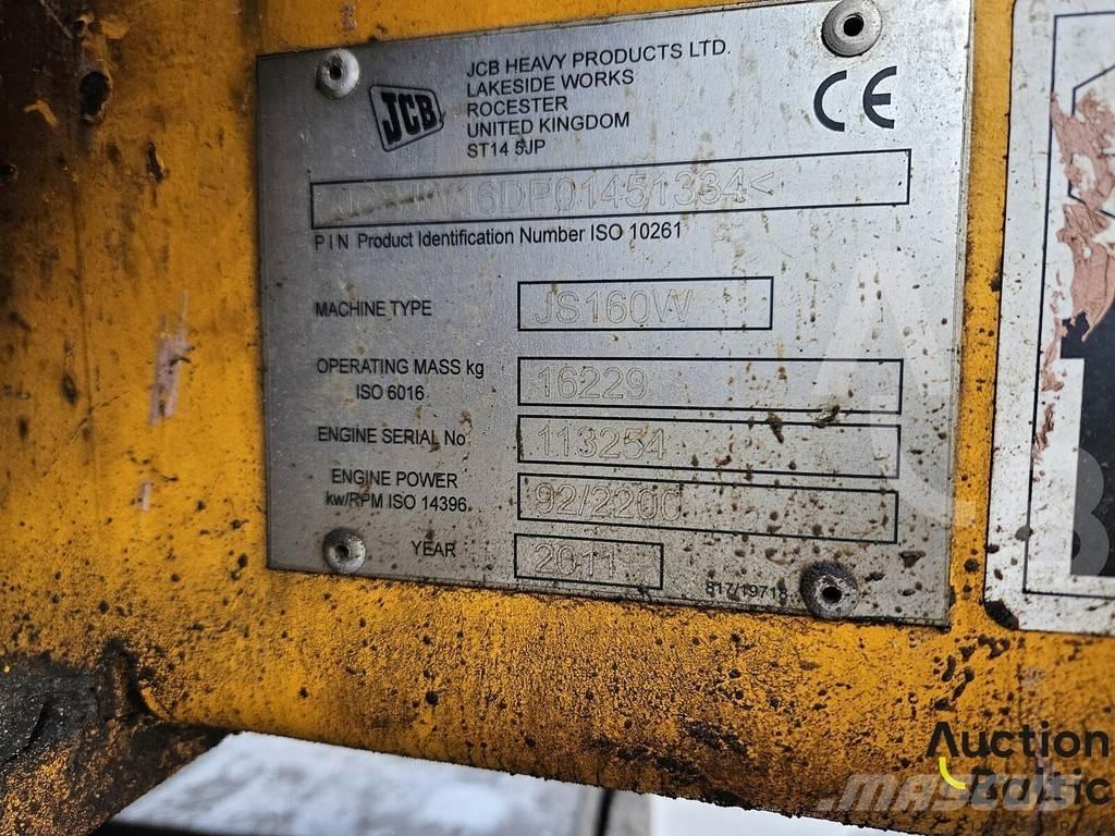JCB JS 160 W Колесни екскаватори