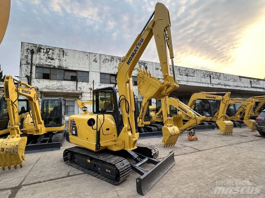 Komatsu PC56-7 Мини екскаватори < 7 т