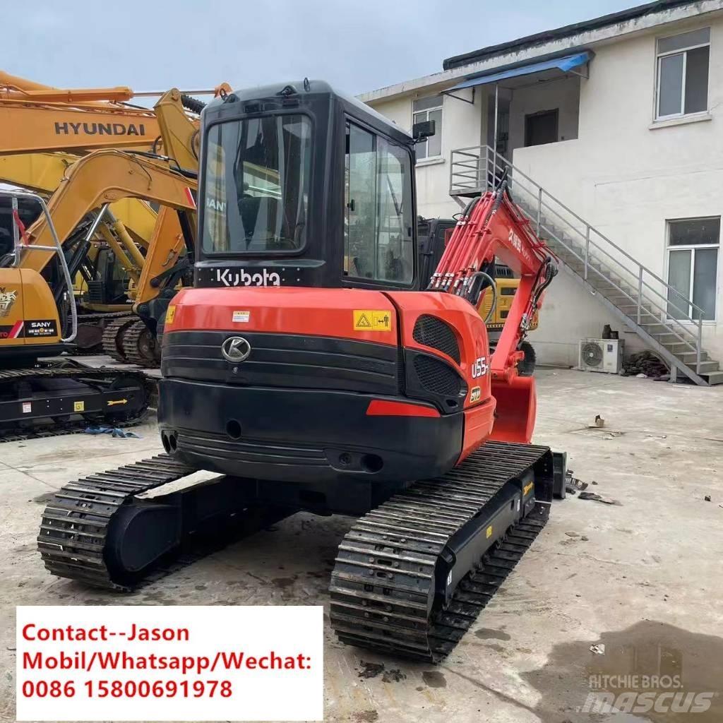 Kubota U55-5 Мини екскаватори < 7 т