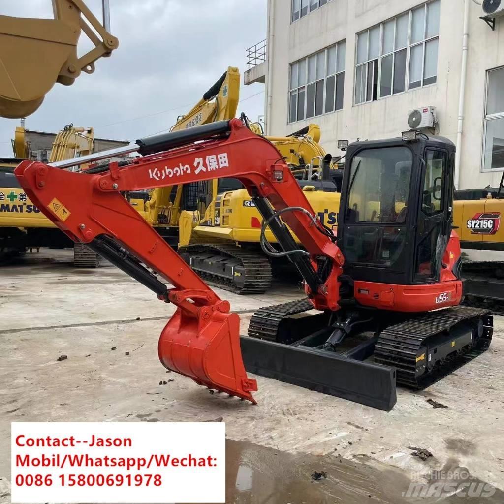 Kubota U55-5 Мини екскаватори < 7 т