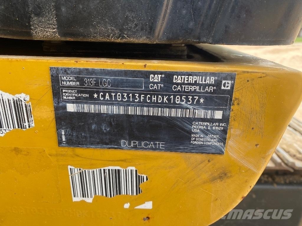 CAT 313 F LGC Верижен екскаватор