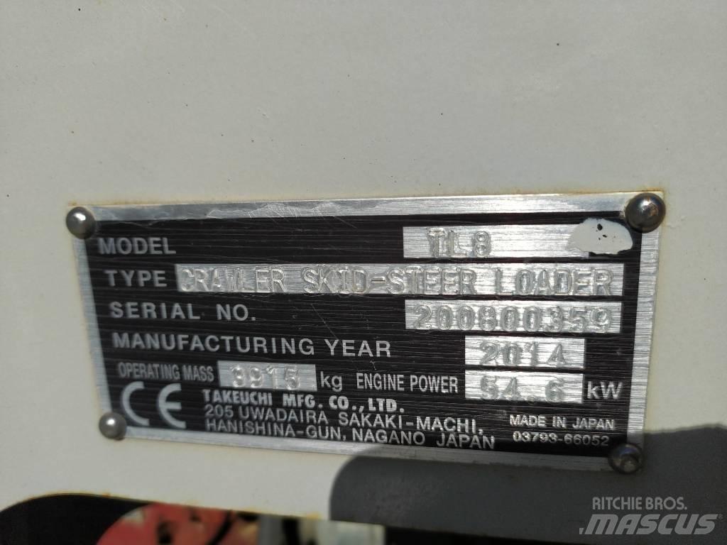 Takeuchi TL 8 Верижен товарач