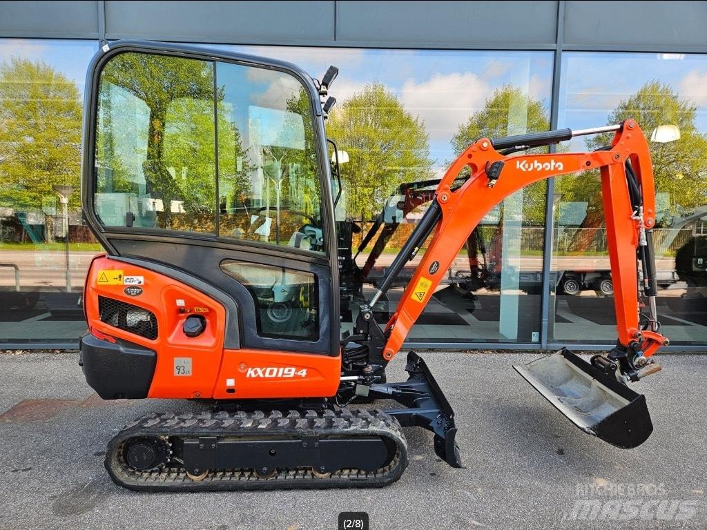 Kubota KX 019-4 Мини екскаватори < 7 т