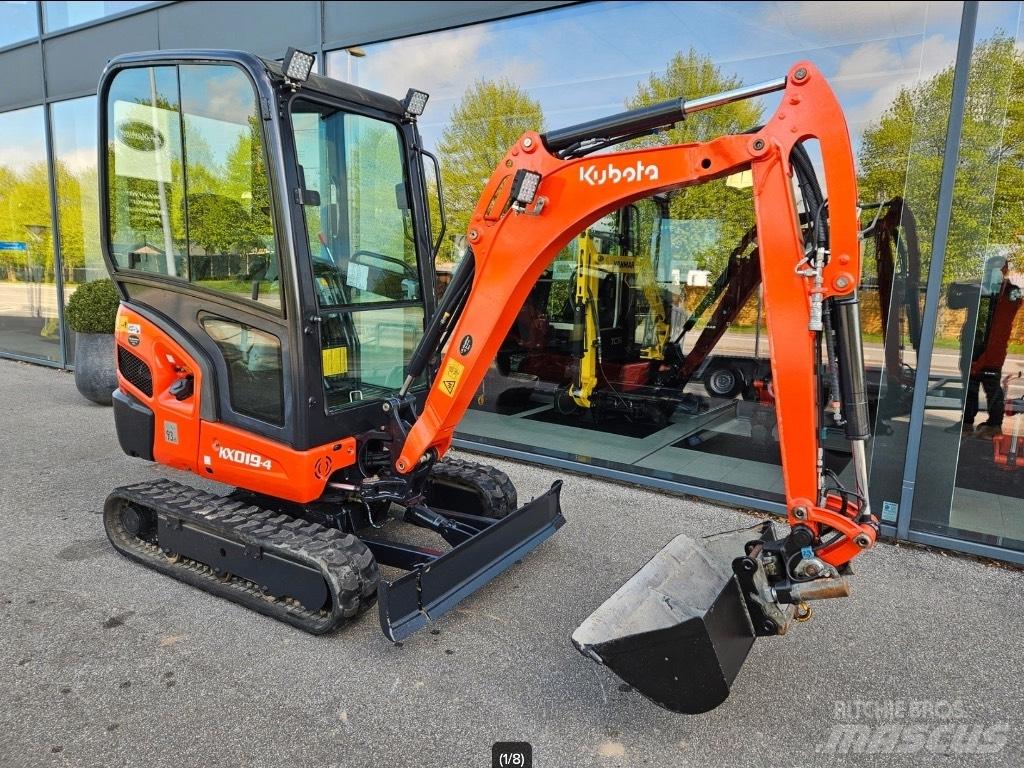 Kubota KX 019-4 Мини екскаватори < 7 т