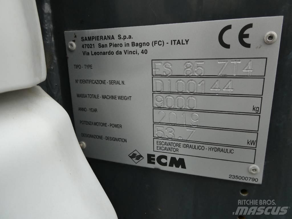 ECM ES 85 ZT4 Средни екскаватори 7т - 12т