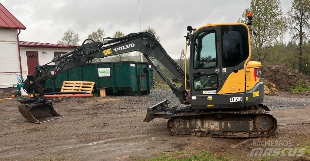 Volvo ECR 58 D Мини екскаватори < 7 т