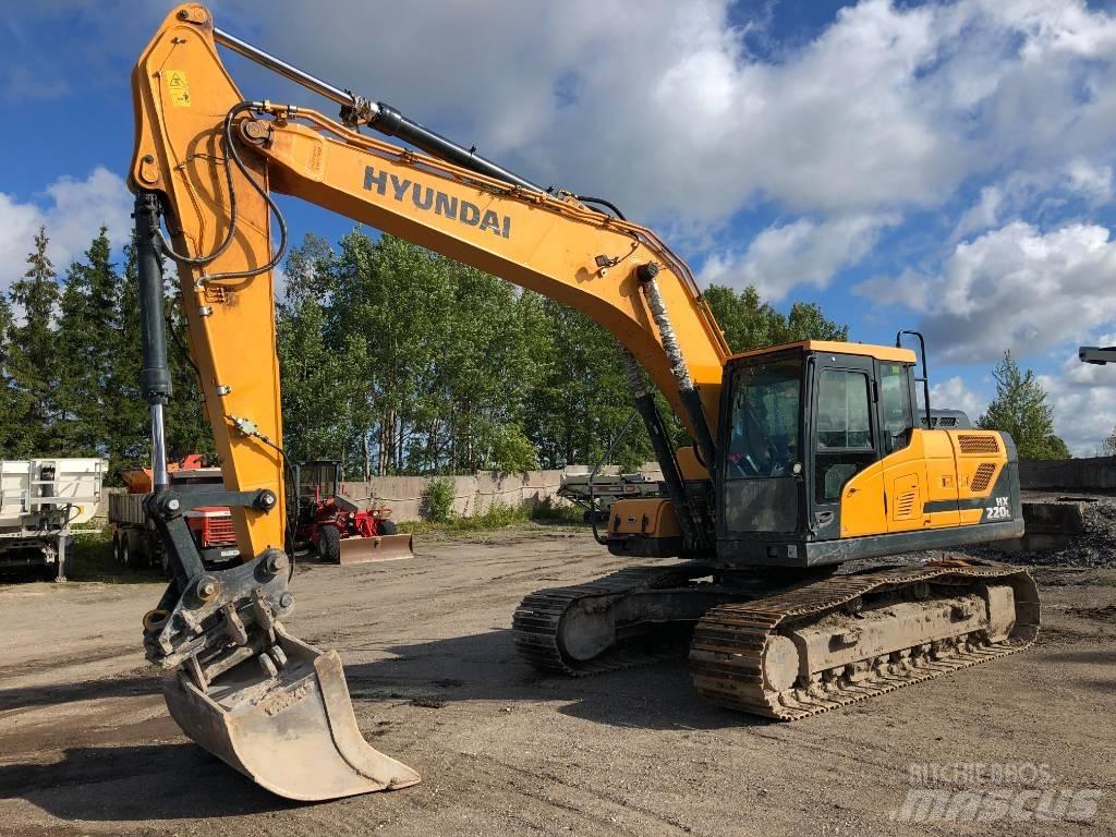 Hyundai HX 220 L Верижен екскаватор