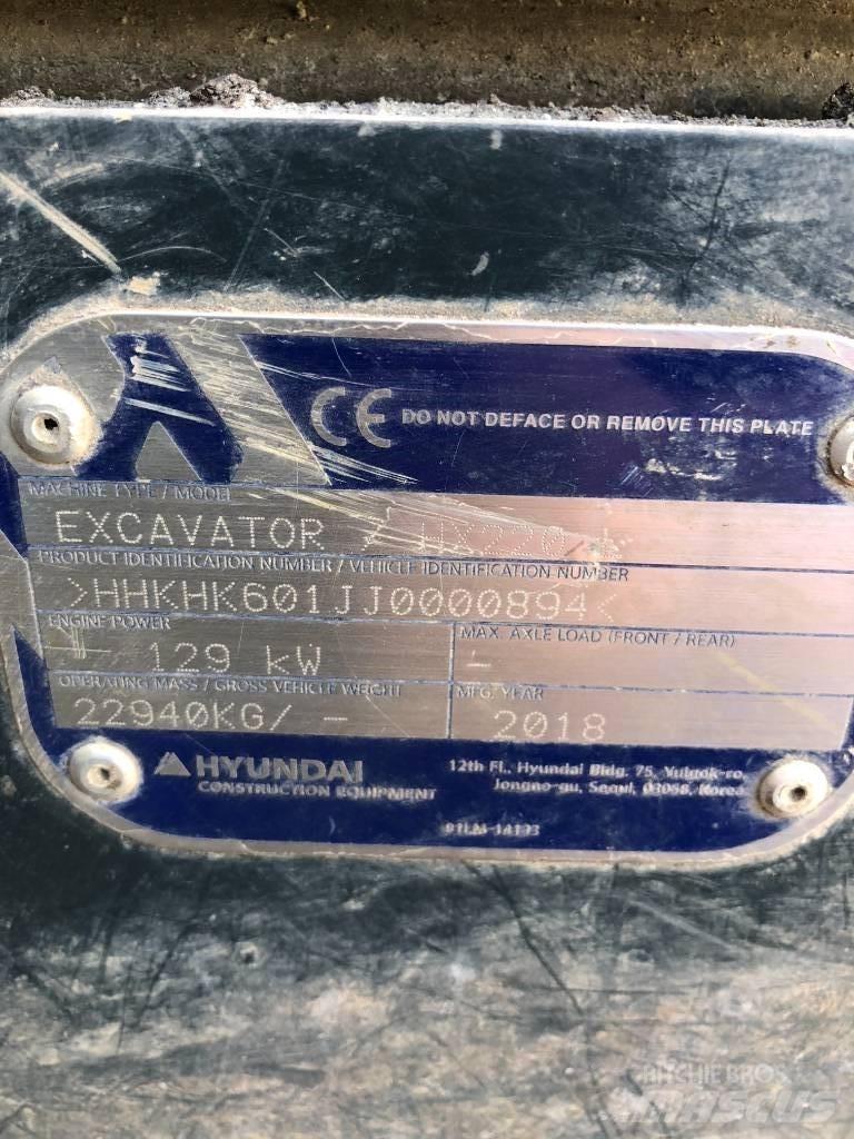 Hyundai HX 220 L Верижен екскаватор