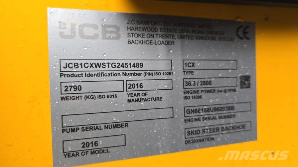 JCB 1 CX Товарач със заден ексватор