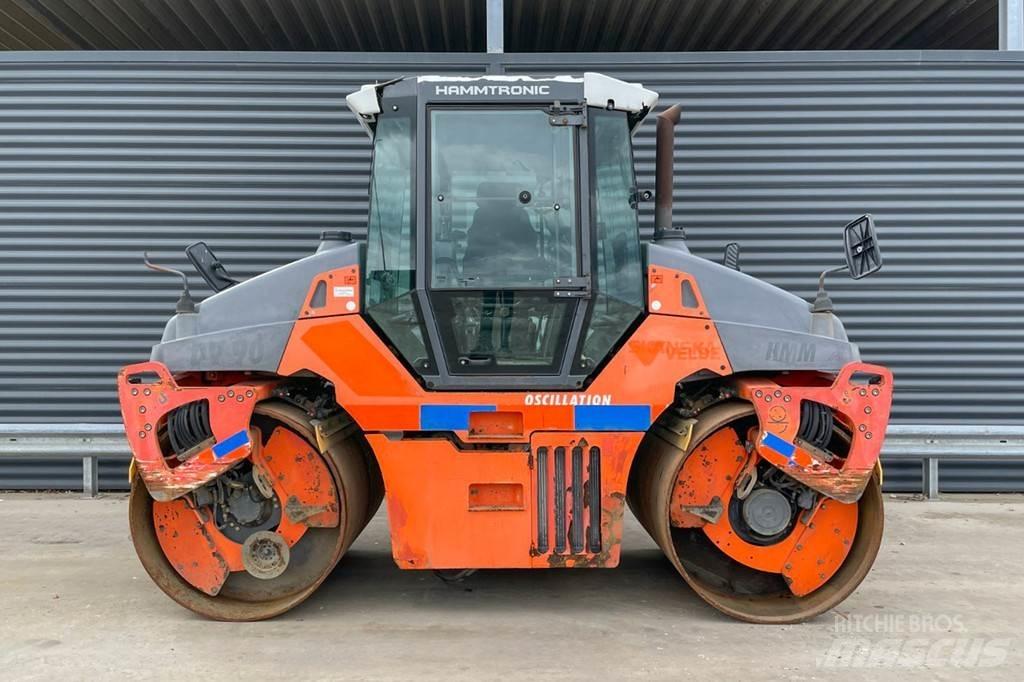 Hamm DV 90 VO Двойни барабанни ролки
