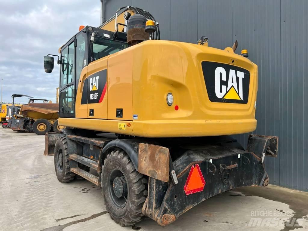 CAT M318F Колесни екскаватори