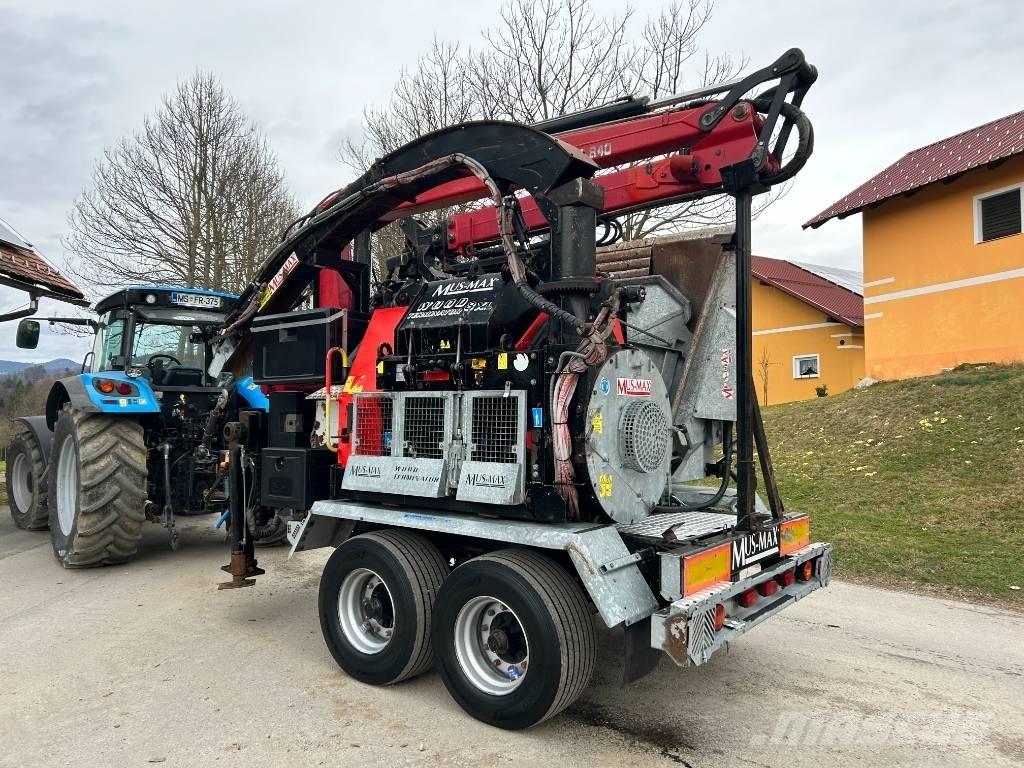 Mus-Max 8XL Машини за цепене и рязане на дърва