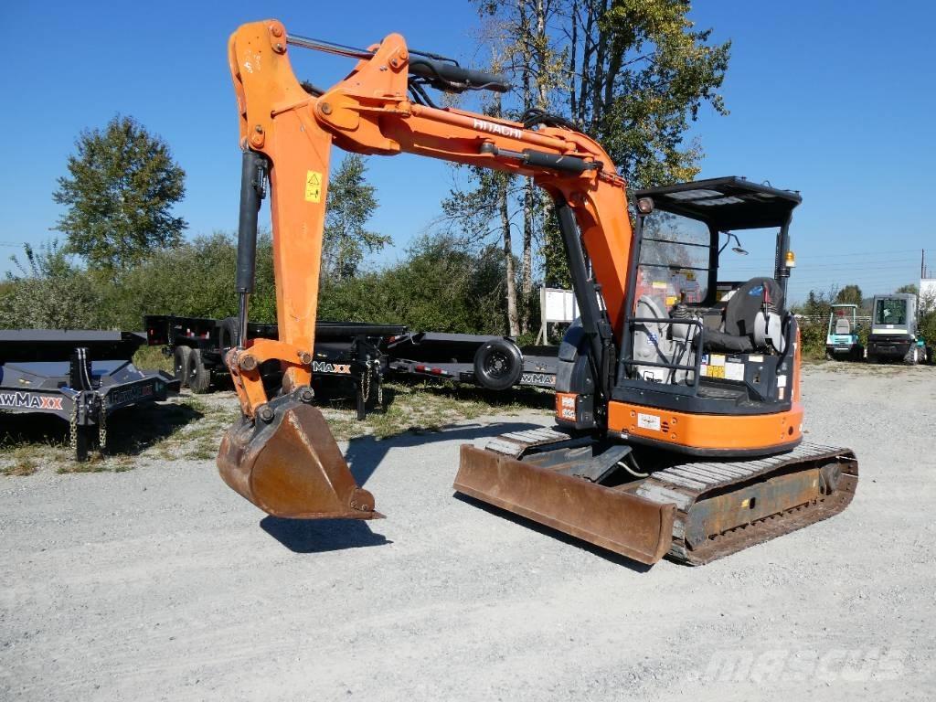 Hitachi ZX 55 UR-5B Мини екскаватори < 7 т