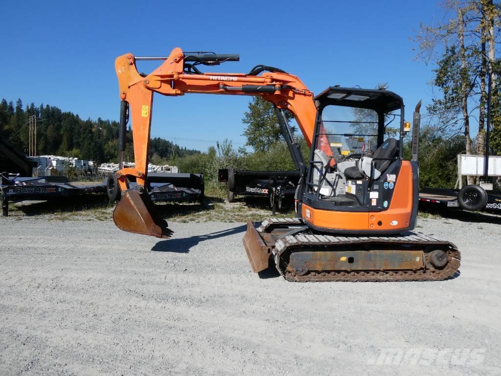 Hitachi ZX 55 UR-5B Мини екскаватори < 7 т