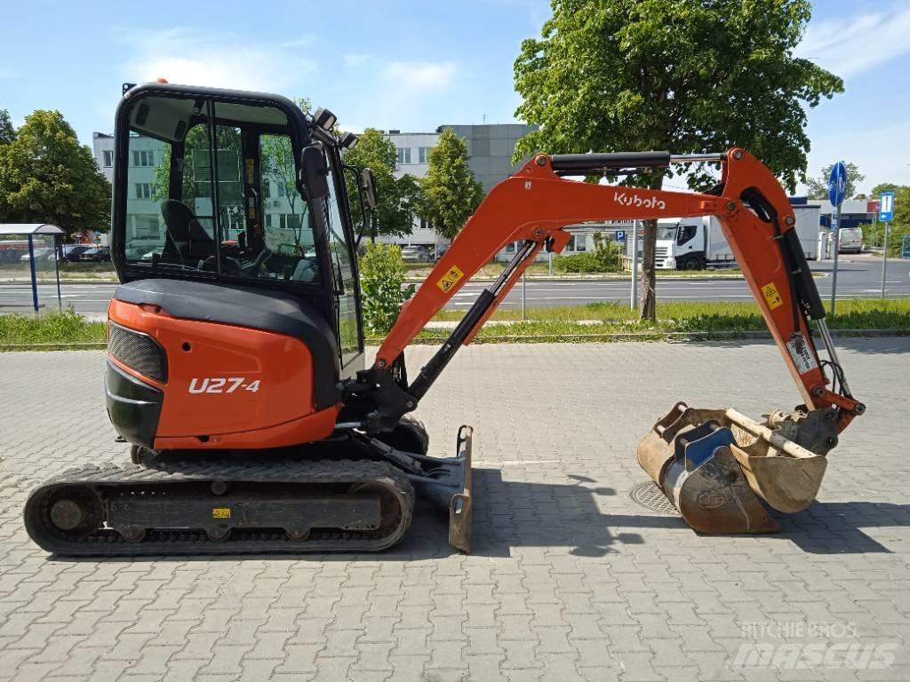 Kubota U 27-4 Мини екскаватори < 7 т