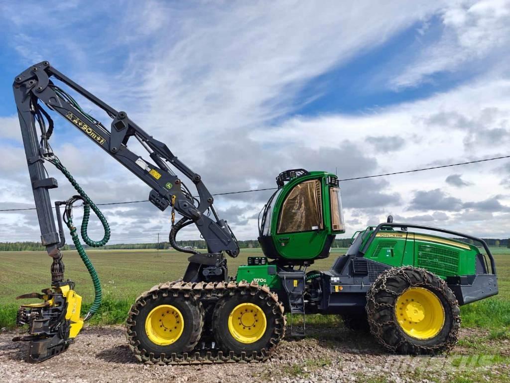 John Deere 1170 G Харвестери