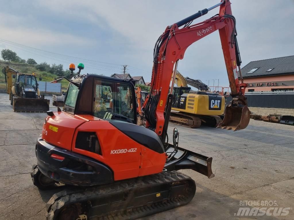 Kubota KX 80-4 Средни екскаватори 7т - 12т