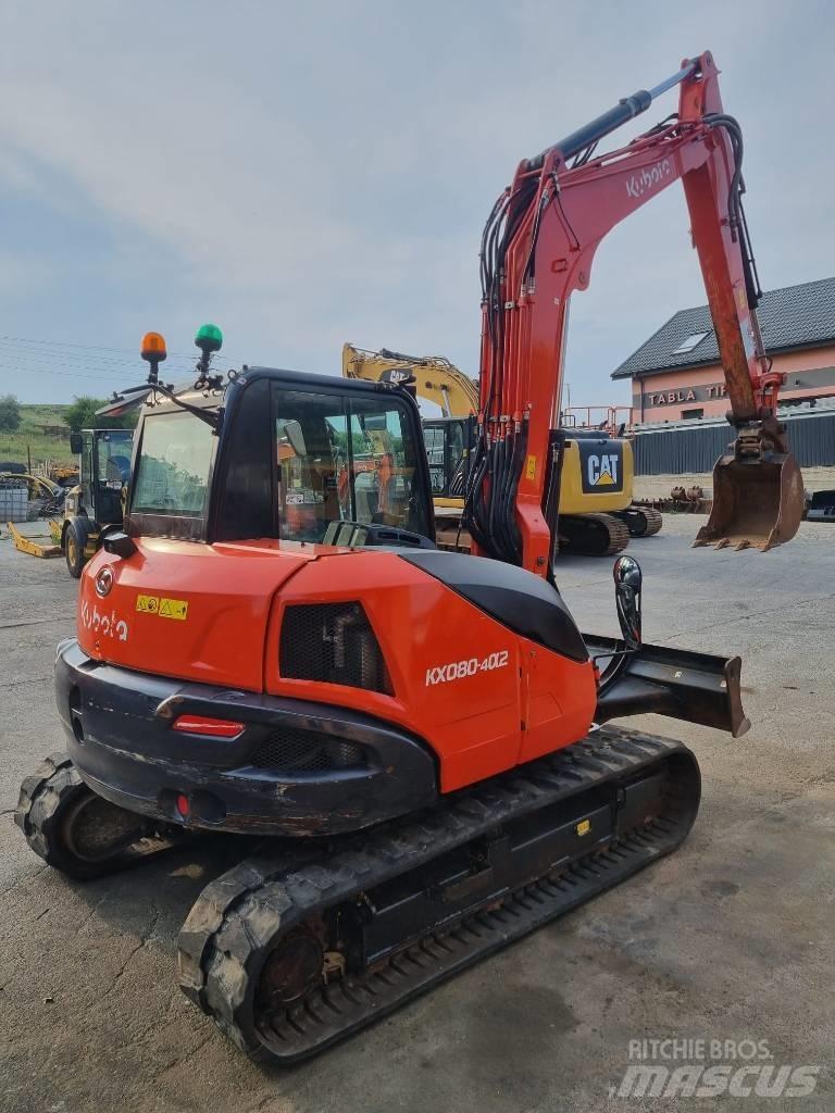 Kubota KX 80-4 Средни екскаватори 7т - 12т