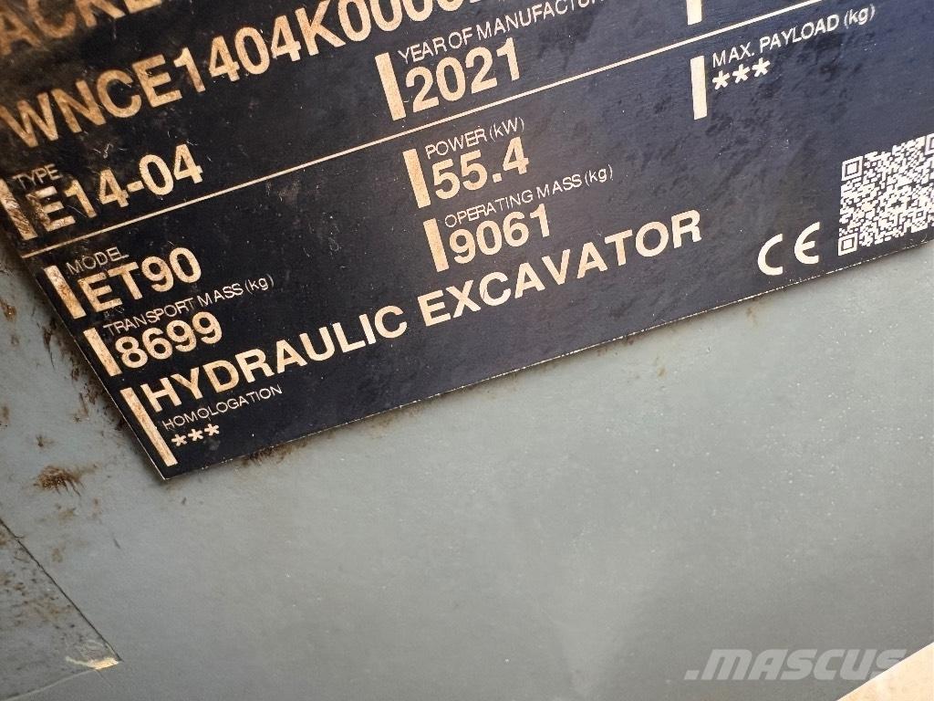 Wacker Neuson ET 90 Средни екскаватори 7т - 12т