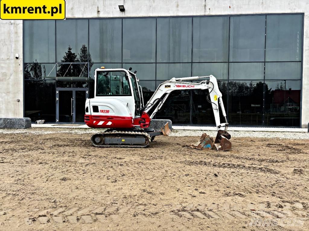Takeuchi TB 230 Мини екскаватори < 7 т