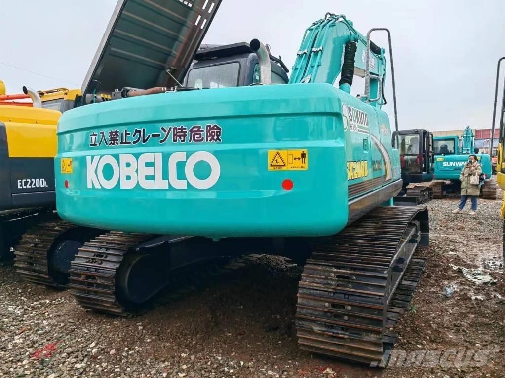 Kobelco SK200D Верижен екскаватор