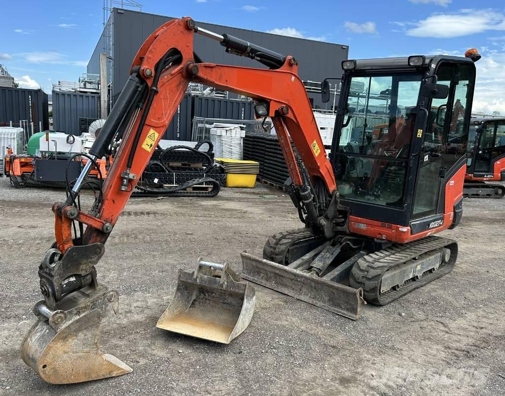 Kubota KX 027 Мини екскаватори < 7 т
