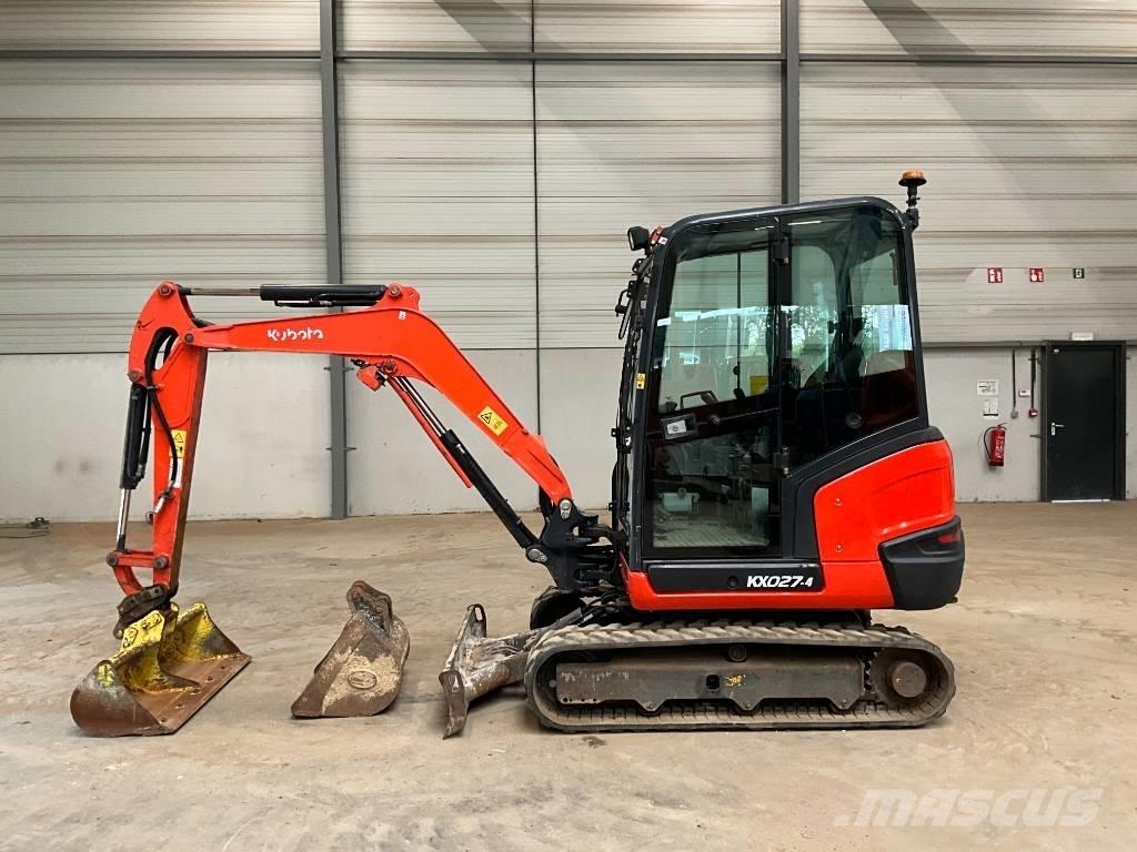 Kubota KX 027-4 Мини екскаватори < 7 т