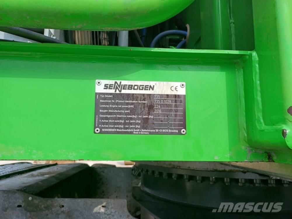Sennebogen 735E Оператори на отпадъци/индустрия
