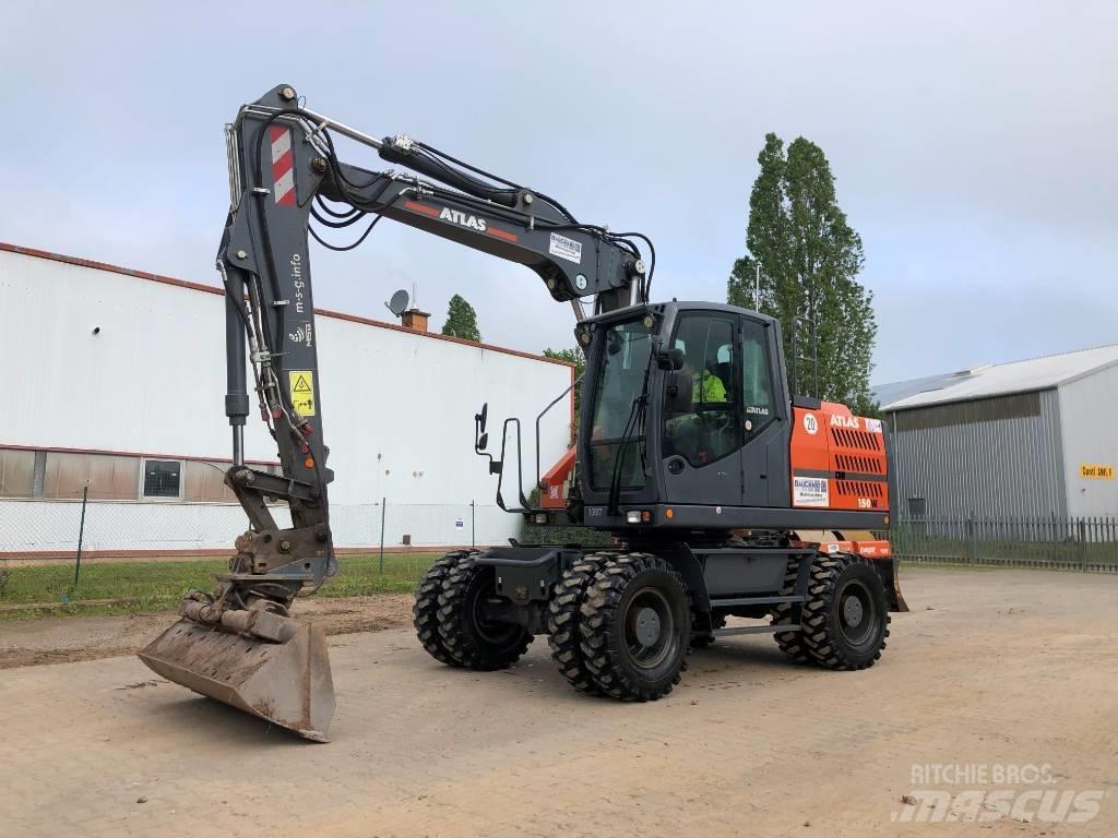 Atlas 150 W Колесни екскаватори