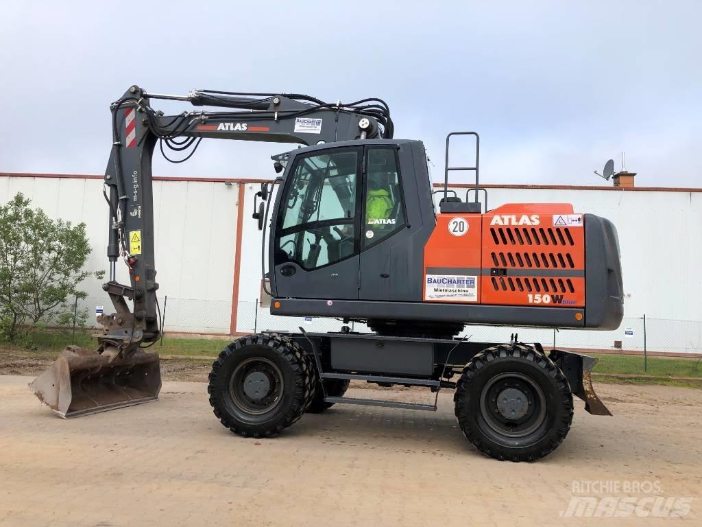 Atlas 150 W Колесни екскаватори