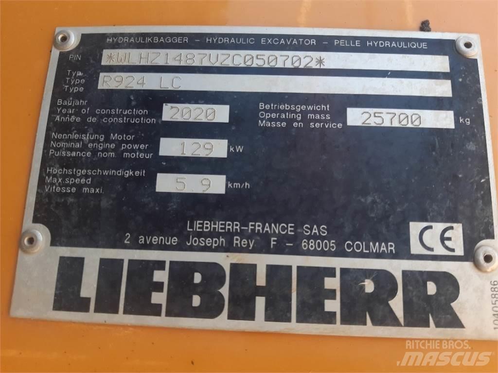 Liebherr R924 Верижен екскаватор