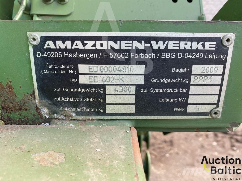 Amazone ED 602 K Машини за прецизно сеене