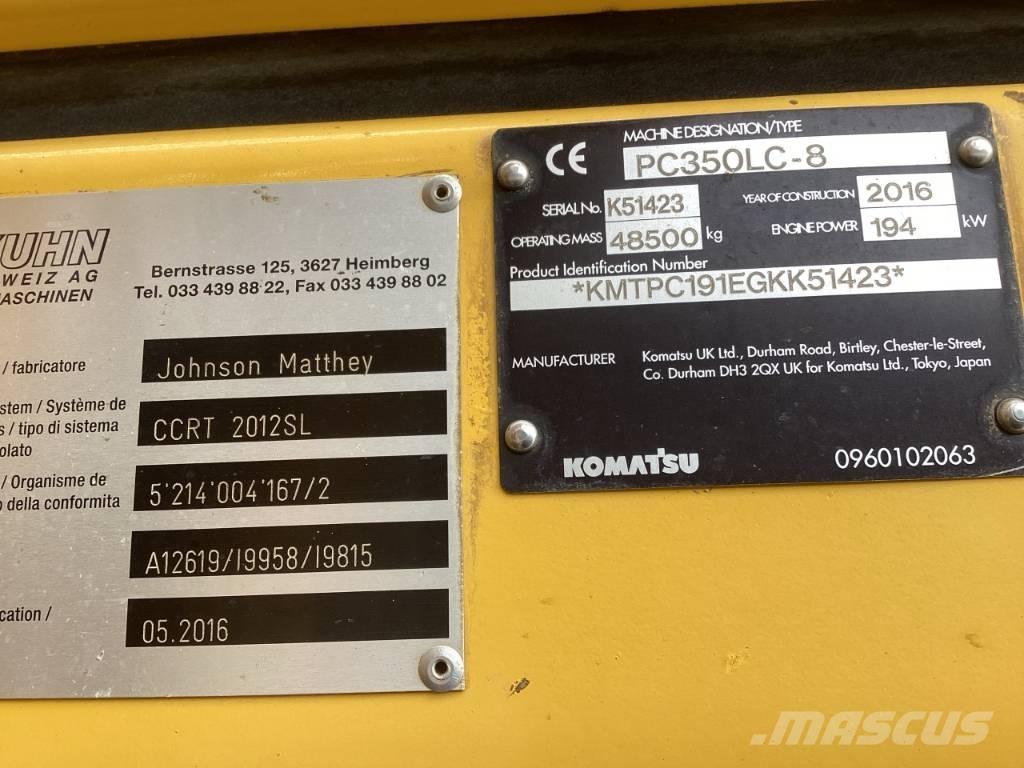 Komatsu PC 350 LC-8 Багери за разрушаване
