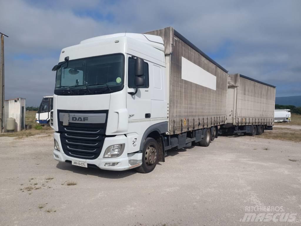 DAF XF 440 Брезентови камиони
