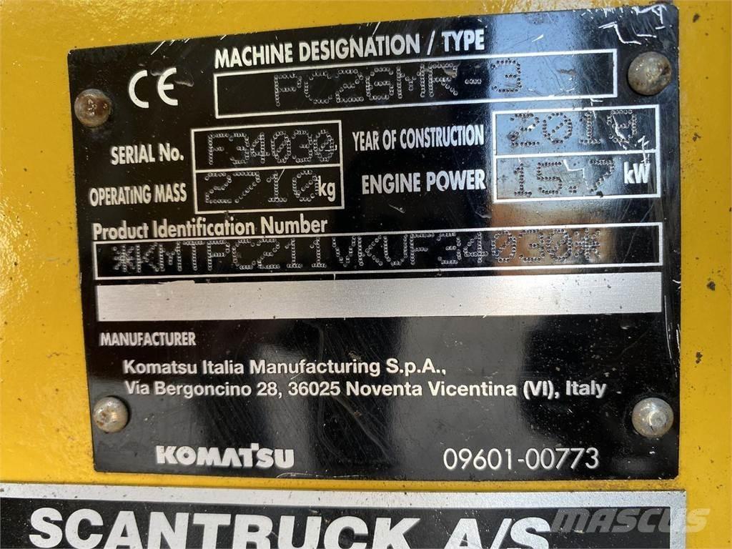 Komatsu PC26MR-3 Колесни екскаватори